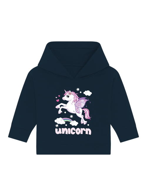 Einhorn cute Unicorn - Baby Cruiser Hoodie Baby Kleinkinder Kapuzenpullover SK