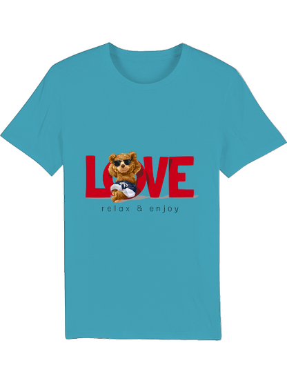 Love Teddy Relax and Enjoy - Camiseta del creador SK