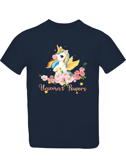 Cartoon Einhorn Power T-Shirt Kids SK