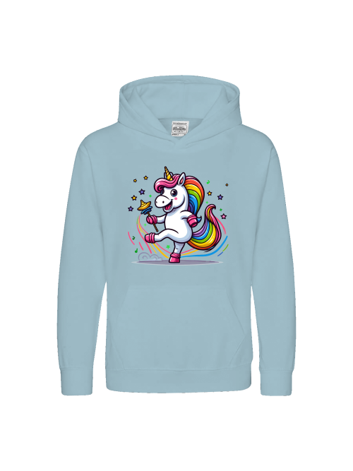 Kids Premium Hoodie Sweet Unicorn is dancing