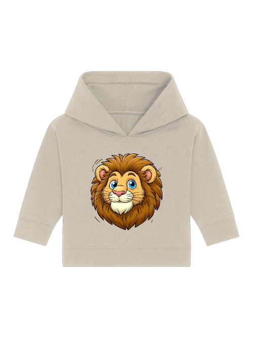 Cartoon süßer Löwenkopf - Baby Cruiser Hoodie Baby Kleinkinder Kapuzenpullover SK