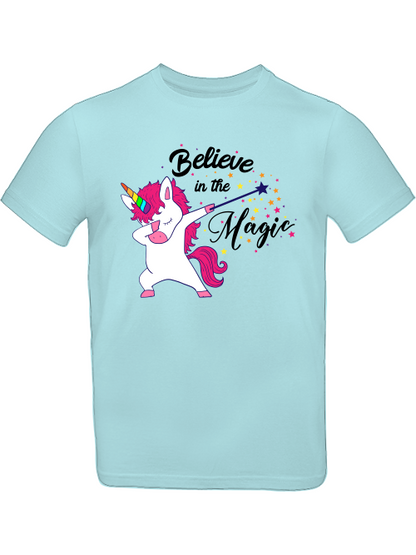 Camiseta infantil Unicorn Believe in the Magic SK