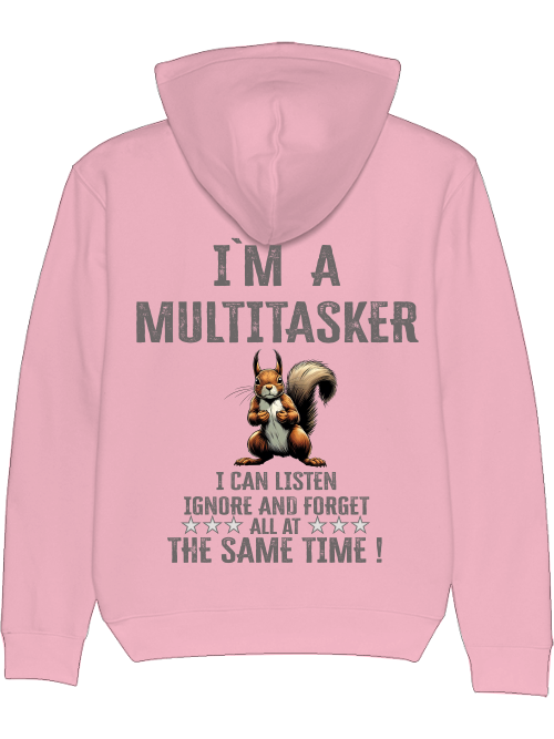 Cruiser Hoodie I`ma Multitasker Squirrel