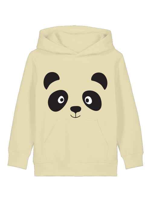 Cartoon Panda Gesicht - Mini Cruiser Hoodie 2.0 Kinder Kapuzenpullover SK