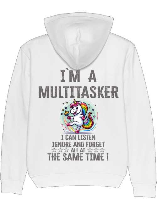 Cruiser Hoodie I`ma Multitasker Unicorn Rattle Dance