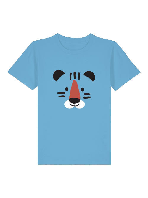 Cartoon Tiger Gesicht - Mini Creator 2.0 Kids T-Shirt Kinder T-Shirt SK