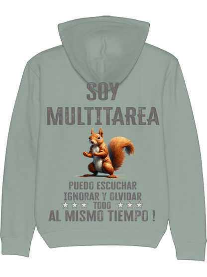 Sudadera Crucero Soja Multitarea Ardilla Puzzle