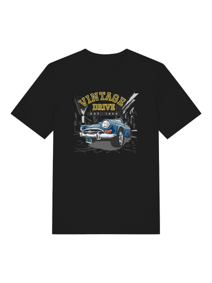 Vintage Drive - Camiseta unisex de manga corta de algodón orgánico para adultos Creator T-Shirt 2.0 ST/St SH