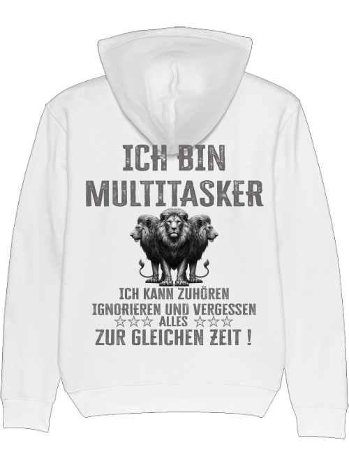 Cruiser Hoodie I am Multitasker 3 Lions