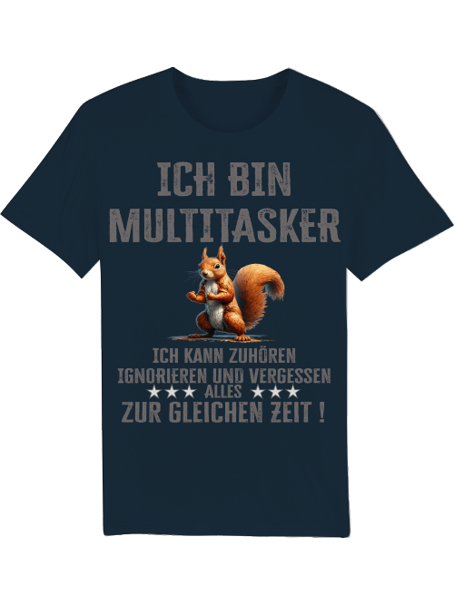 Creator T-Shirt I am Multitasker Squirrel Puzzle