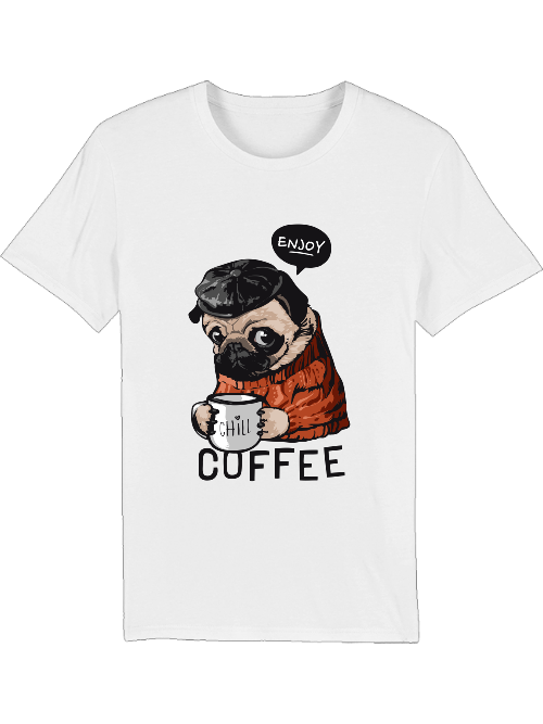 Dog enjoy coffee Chill - Creator T-Shirt SK