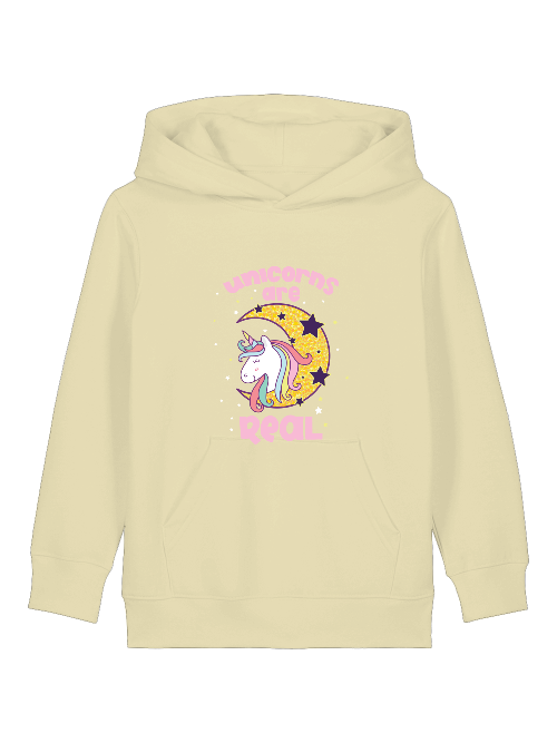 Einhorn Unicorn are real - Mini Cruiser Hoodie 2.0 Kinder Kapuzenpullover SK