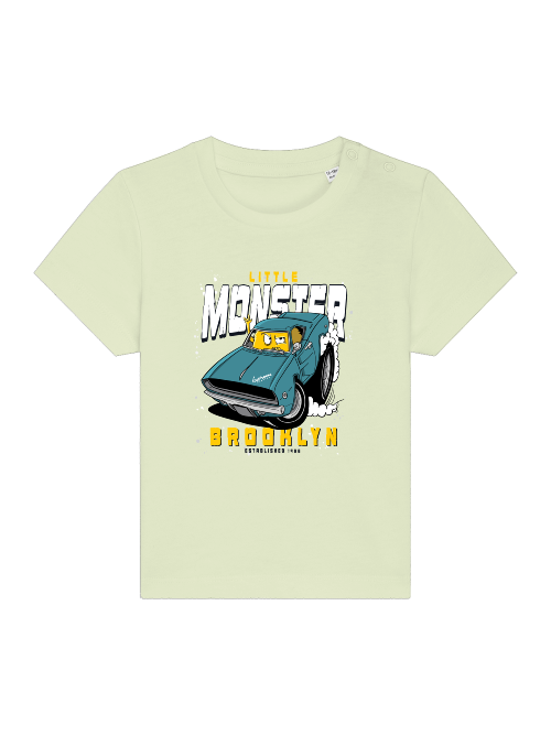 Cartoon Little Monster Monstercar - Baby Creator T-Shirt SK