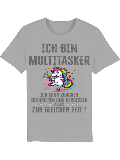 Camiseta Creator I am Multitasker Unicorn Rattle Dance Bund