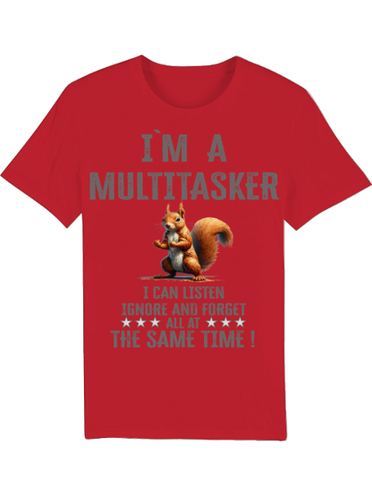 Camiseta del creador I`ma Multitasker Squirrel Puzzle