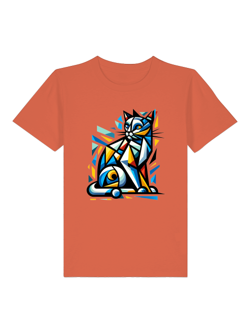 Katze Mosaik - Mini Creator 2.0 Kids T-Shirt SK