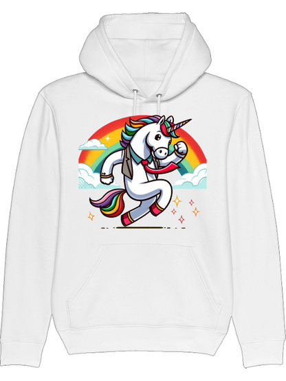 Sudadera con capucha Cruiser unicornio con arcoíris
