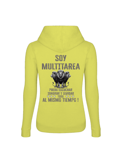 Girlie College Hoodie Soy Multitarea 3 Lions