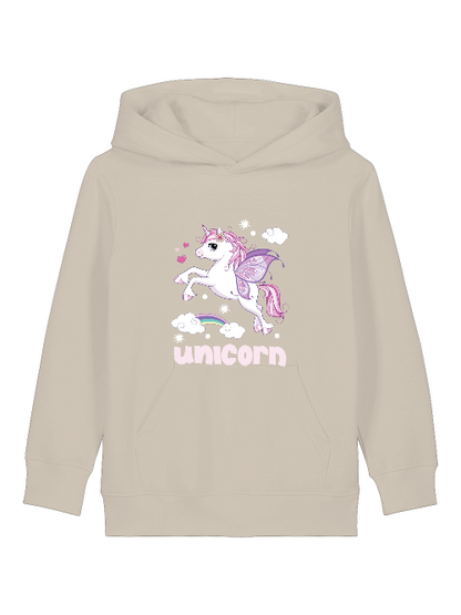 Lindo unicornio - Sudadera con capucha Mini Cruiser 2.0 para niños SK
