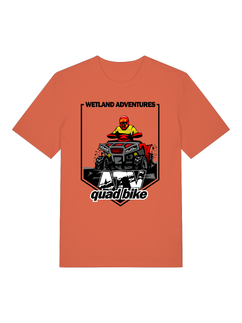 Wetland Adventure ATV Quad Bike Front - Unisex Adult Organic Cotton Short Sleeve Shirt Creator T-Shirt 2.0 ST/St SK