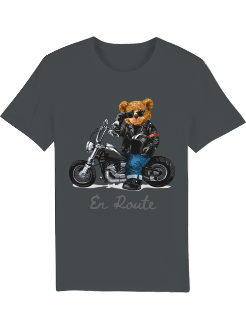 Biker Teddy En Route - Creator T-Shirt SK