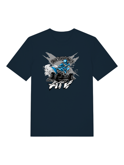 Dust and Dirt ATV Adventure - Camiseta unisex para adultos de algodón orgánico de manga corta Creator T-Shirt 2.0 ST/St SH