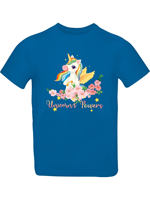 Cartoon Einhorn Power T-Shirt Kids SK