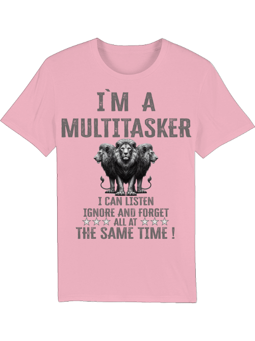 Creator T-Shirt I´m Multitasker 3 Lions