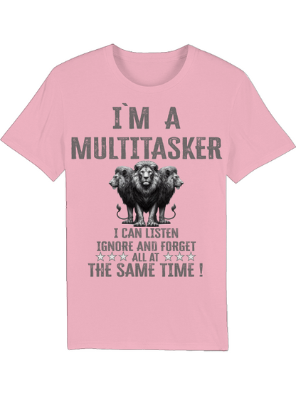 Creator T-Shirt I´m Multitasker 3 Lions