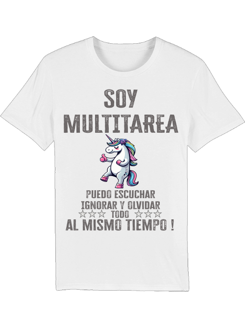 Creator T-Shirt Soy Multitarea Unicorn Thumbs Up