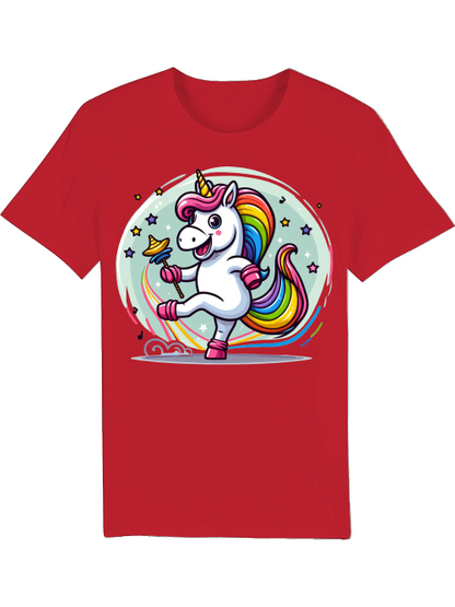 Einhorn tanzt mit Blase Creator T-Shirt
