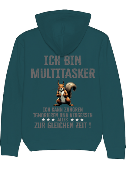 Cruiser Hoodie I am a multitasker squirrel
