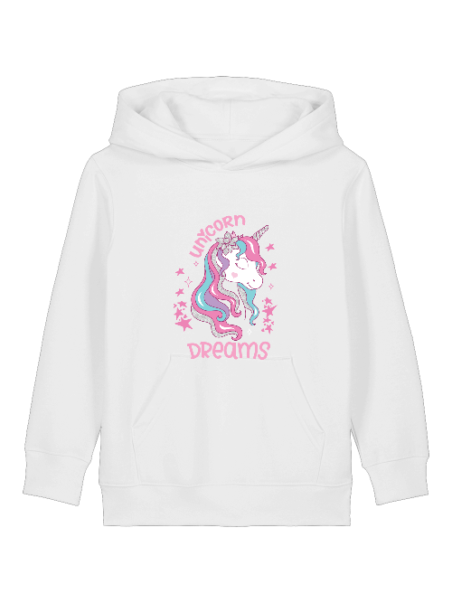 Einhorn Unicorn dreams - Mini Cruiser Hoodie 2.0 Kinder Kapuzenpullover SK