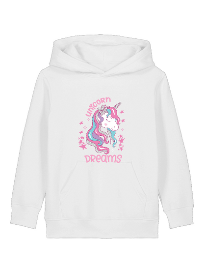 Unicorn Dreams - Sudadera con capucha Mini Cruiser 2.0 para niños SK1