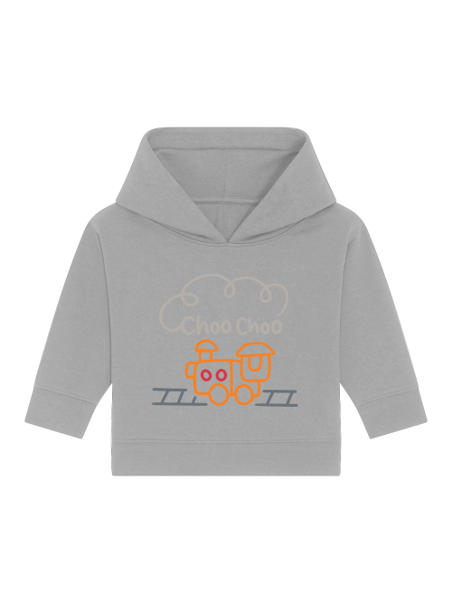 Cartoon Choo Choo Lokomotive - Baby Cruiser Hoodie Baby Kleinkinder Kapuzenpullover SK