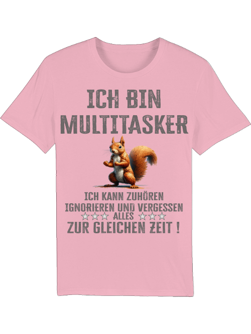 Creator T-Shirt I am Multitasker Squirrel Puzzle