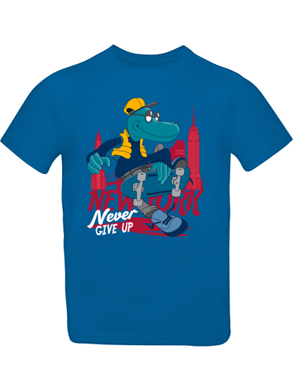Camiseta infantil de dibujos animados "Nunca te rindas, Croco" SK