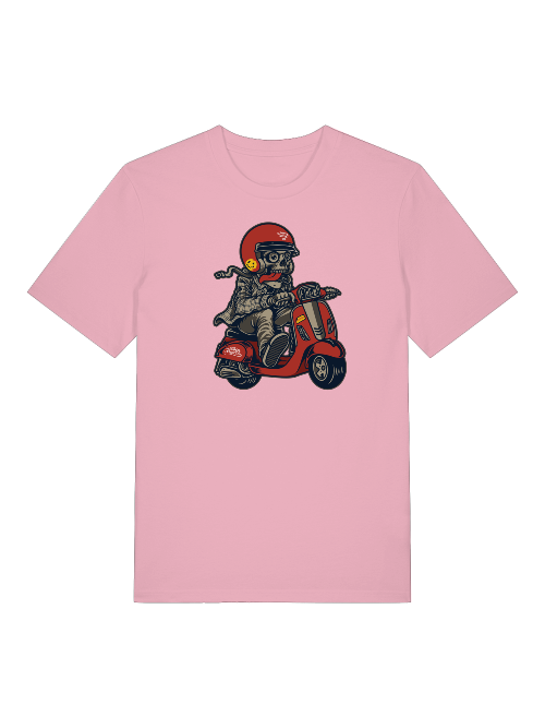 Scooter Never Die - Camiseta unisex de manga corta de algodón orgánico para adultos Creator T-Shirt 2.0 ST/St SH