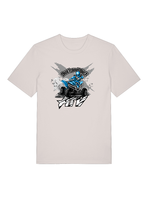 Dust and Dirt ATV Adventure - Camiseta unisex para adultos de algodón orgánico de manga corta Creator T-Shirt 2.0 ST/St SH