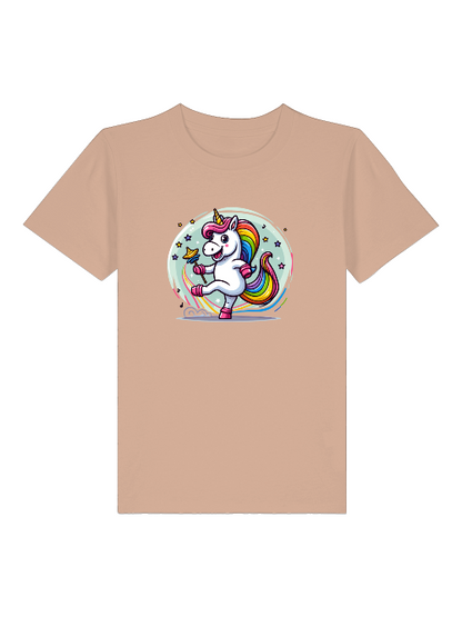 Einhorn tanzt mit Blase - Mini Creator 2.0 Kids T-Shirt SK
