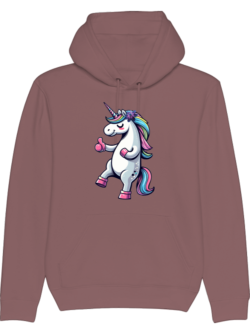 Cruiser Hoodie Unicorn Thumbs Up