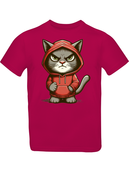 Grimmige Katze T-Shirt Kids SK