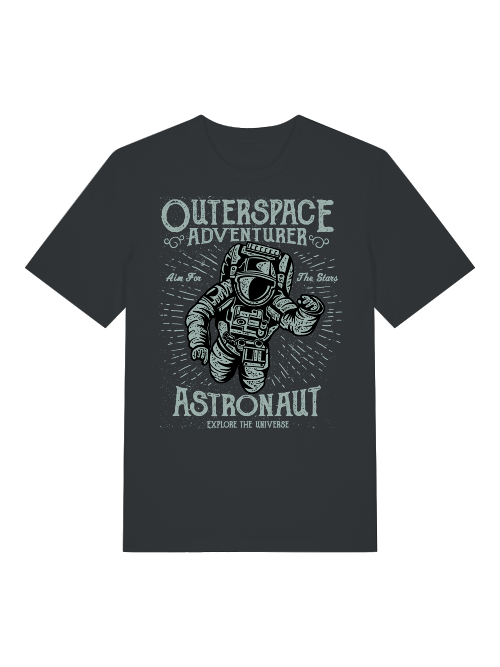 Aventurero espacial astronauta - Camiseta unisex de manga corta de algodón orgánico para adultos Creator T-Shirt 2.0 ST/ST SH