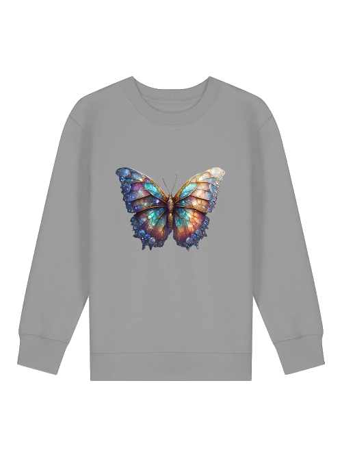 Kinder Schmetterling Brilliante Unisex Sweatshirt Pullover Mini Changer 2.0 SK