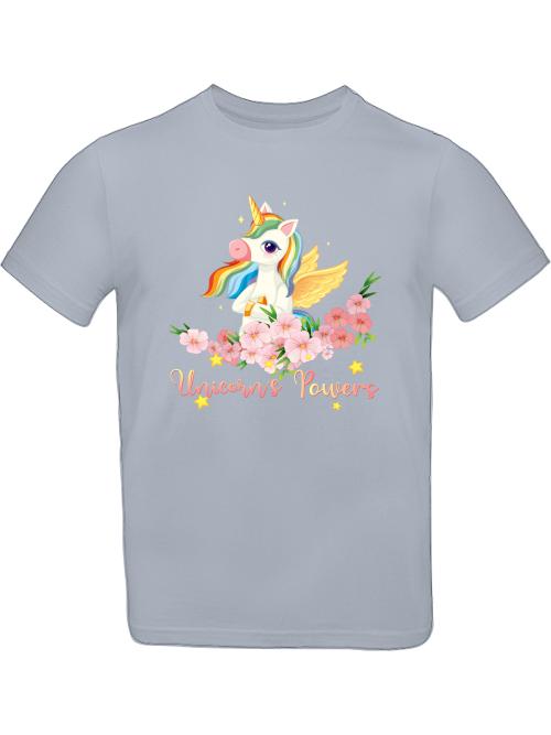 Cartoon Einhorn Power T-Shirt Kids SK