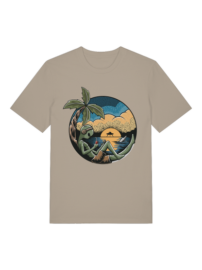 Alien Chill Time - Camiseta unisex de manga corta de algodón orgánico para adultos Creator T-Shirt 2.0 ST/ST SH