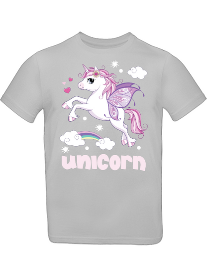 Camiseta de unicornio linda para niños SK