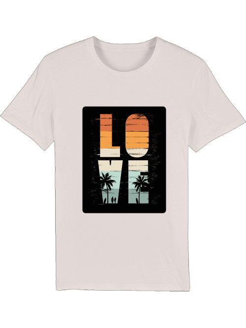 Retro Love Surfer - Creator T-Shirt SK