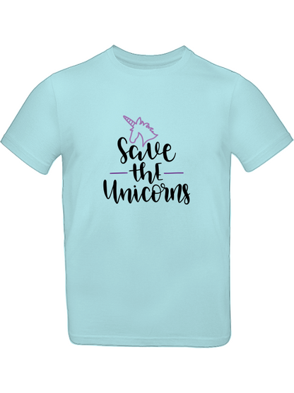 Camiseta infantil Unicornio Salva a los Unicornios SK