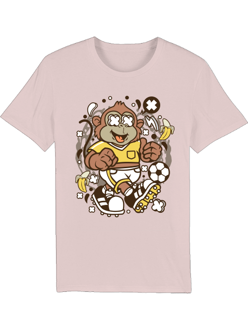 Cartoon Soccer Monkey Creator T-Shirt SK